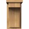 Ekena Millwork Huntington Smooth Corbel w/Backplate, Western Red Cedar, 7 1/2"W x 10"D x 14"H COR08X10X14HUN01SWR - alternate 3
